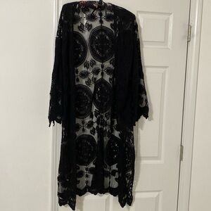 Jodifl Classy Lace Duster Cardigan Kimomo